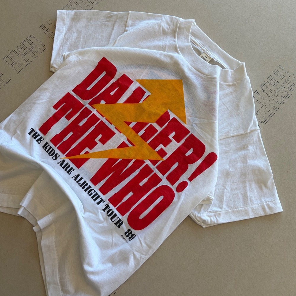 Vintage 80s The Who Band T-shirt - Picture 2 of 6